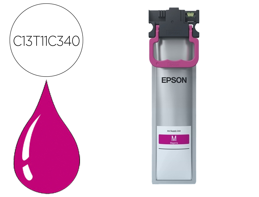 CARTOUCHE ENCRE EPSON WORKFORCE PROX WF-C5390,      WF-C5390DW, WF-C5890,         WF-C5890DWF 3000P MAGENTA