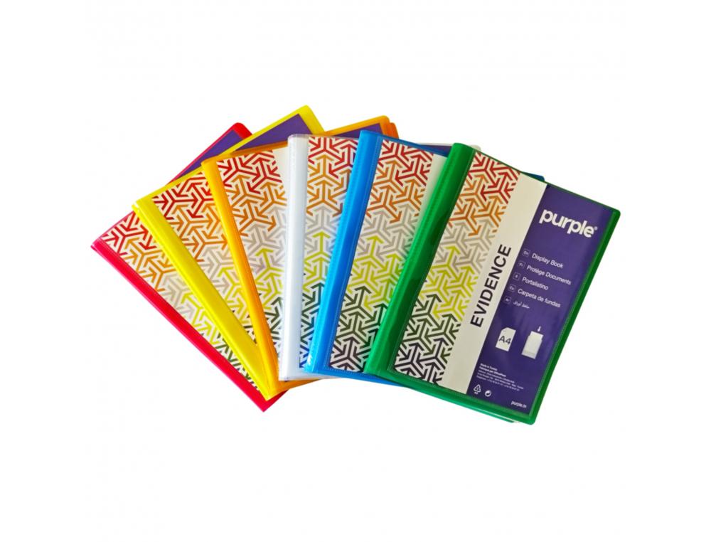 PROTEGE-DOCUMENTS OFFICE PLAST PERSONNALISABLE 160     VUES QUALITE PP 40 MICRONS    LISSE