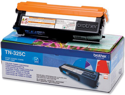 TONER LASER BROTHER TN325C COULEUR CYAN HAUTE CAPACIT 3500P