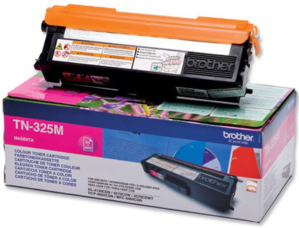 TONER LASER BROTHER TN325M COULEUR MAGENTA HAUTE CAPACIT 3500P