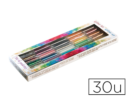 POUDRE PAILLETE FOLIA GLITTER SET 30 UNITS