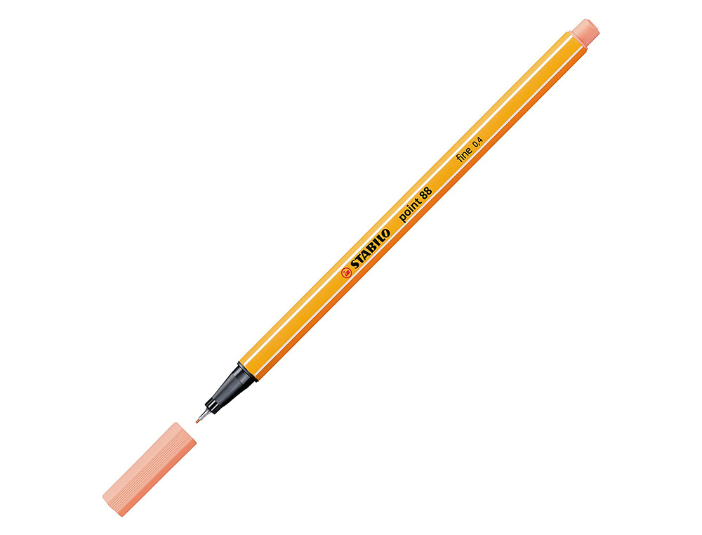 STYLO-FEUTRE STABILO POINT 88 POINTE FINE COLORIS ASSORTIS PASTEL LOT DE 10 POCHETTES DE 15U