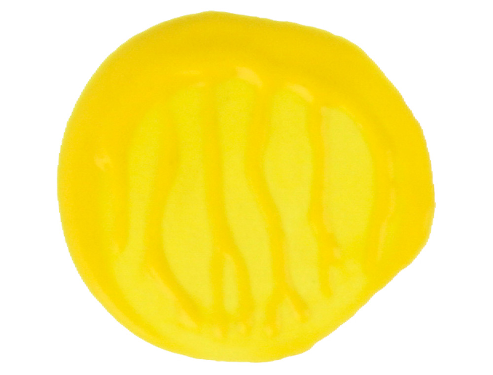 GOUACHE DOIGT LIDERPAPEL LIQUIDE LAVABLE BASE EAU COLORIS JAUNE FLACON DE 125ML