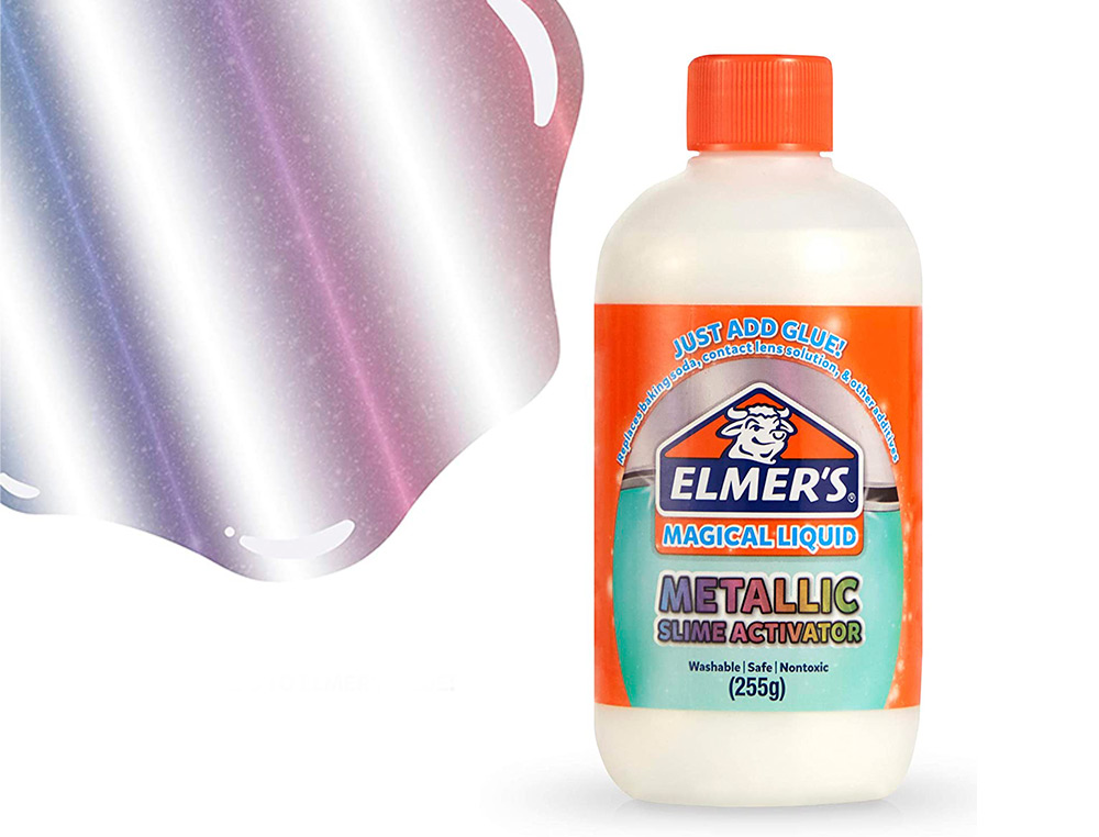 LIQUIDE MAGIQUE POUR SLIME ELMERS METALLIQUE FLACON 259ML