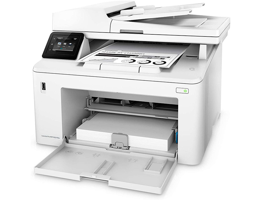 IMPRIMANTE MULTIFONCTION HP LASERJET PRO MFP M227FDN      DUPLEX ETHERNET 28 PPM BAC    250 FEUILLES  SCANNER