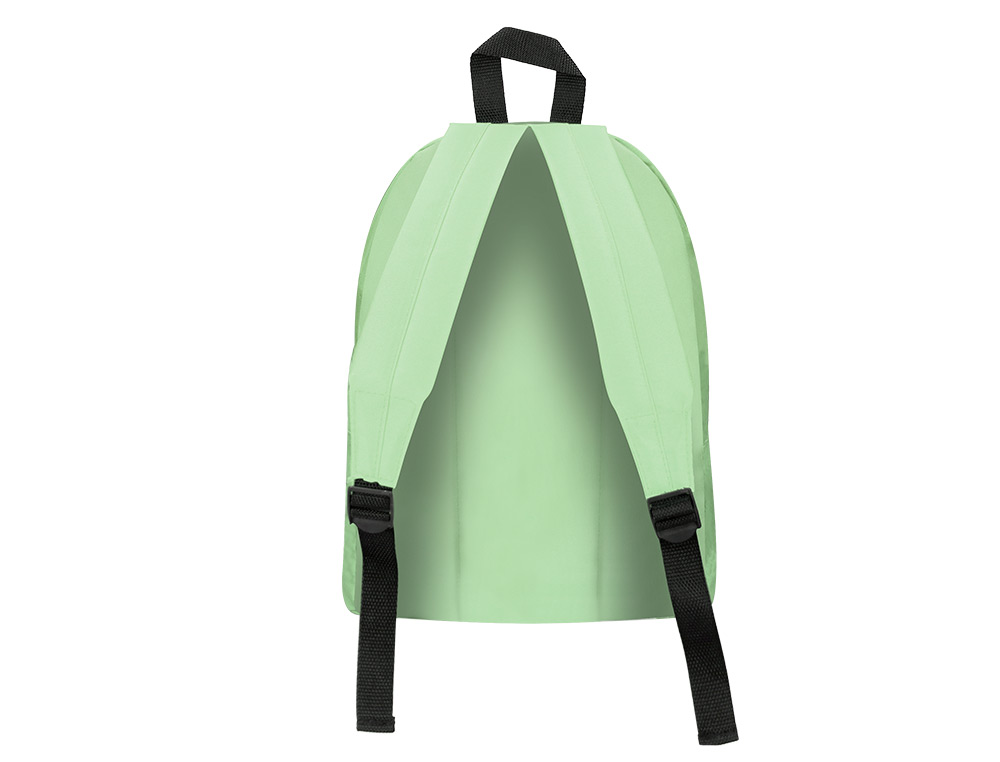 SAC A DOS LIDERPAPEL 1 COMPARTIMENT 40X12,5X30 CM    COLORIS VERT PASTEL