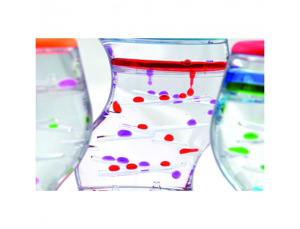 SABLIER LIQUIDE DAVINCI SABLEI SENSORIEL FORME S 1    MINUTE ET 10 SECONDES COLORIS ASSORTIS