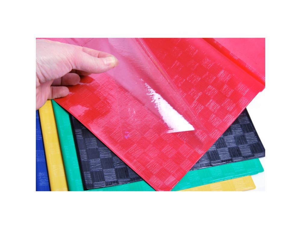 PROTEGE-CAHIER CLAIREFONTAINE 17X22CM PLASTIQUE 22/100E 2   RABATS COLORIS VERT