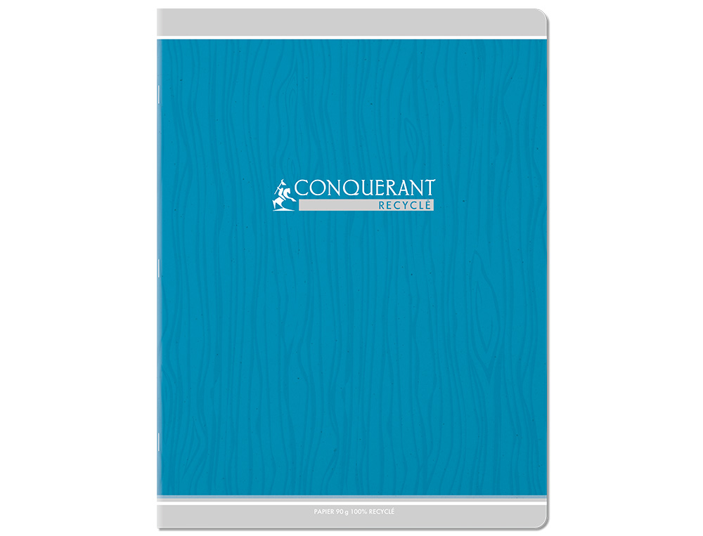 CAHIER CONQUERANT CLASSIQUE AGRAFE 240X320 48 PAGES 90G SEYES RECYCLE