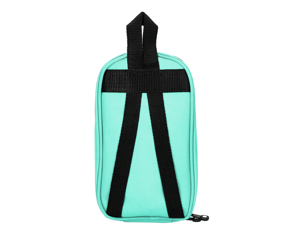 TROUSSE OVALE ANTARTIK AVEC 4 COMPARTIMENTS 230 X 50 X 120 MM MENTHE