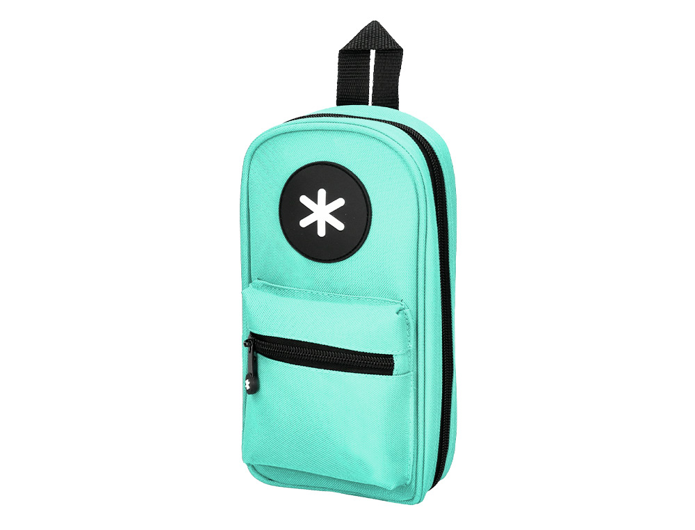 TROUSSE OVALE ANTARTIK AVEC 4 COMPARTIMENTS 230 X 50 X 120 MM MENTHE