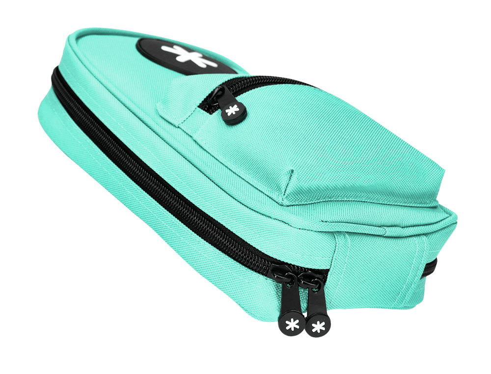 TROUSSE OVALE ANTARTIK AVEC 4 COMPARTIMENTS 230 X 50 X 120 MM MENTHE