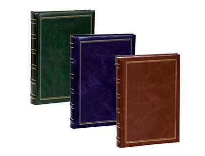 ALBUM PHOTOS WALTHER CLASSIQUE FORMAT 235X365MM 100F BLANCHES CAPACIT 300 PHOTOS 11.5X15CM