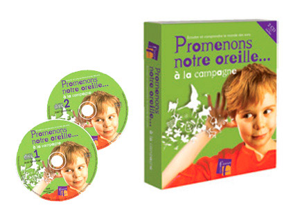 COFFRET MUSICAL DITIONS FUZEAU PROMENONS NOTRE OREILLE THME LA CAMPAGNE 60 CARTES 2 CD AUDIO 1 LIVRET PDAGOGIQUE