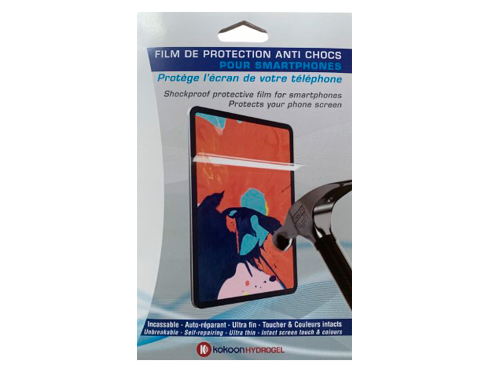 FILMS ANTICHOCS HYDROGEL PACK DE 50 PIECES