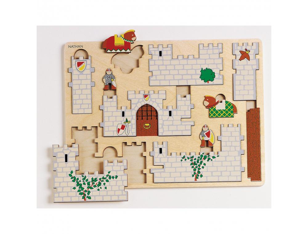 MES PREMIERES MAQUETTES NATHAN LE CHATEAU FORT