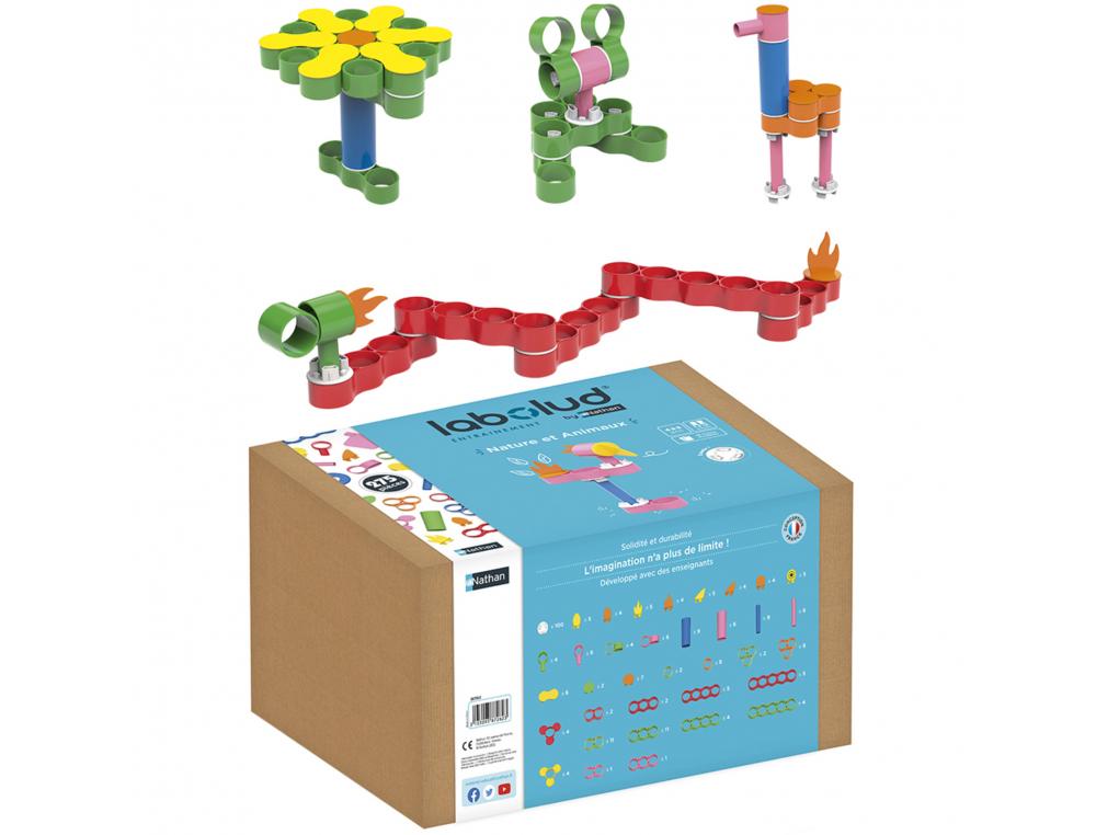 JEU DE CONSTRUCTION LABOLUD NATHAN ENTRAINEMENT 275       PIECES