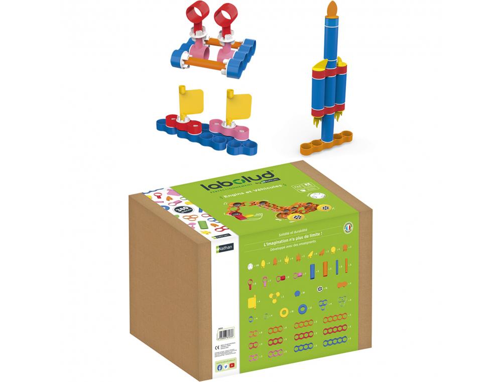 JEU DE CONSTRUCTION LABOLUD NATHAN PERFECTIONNEMENT 340   PIECES