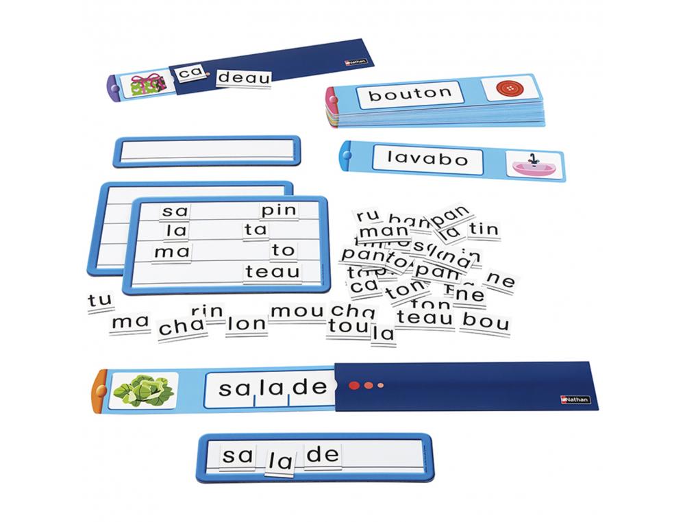JEU DE LANGAGE ORAL LE BON SENS DES SYLLABES NATHAN
