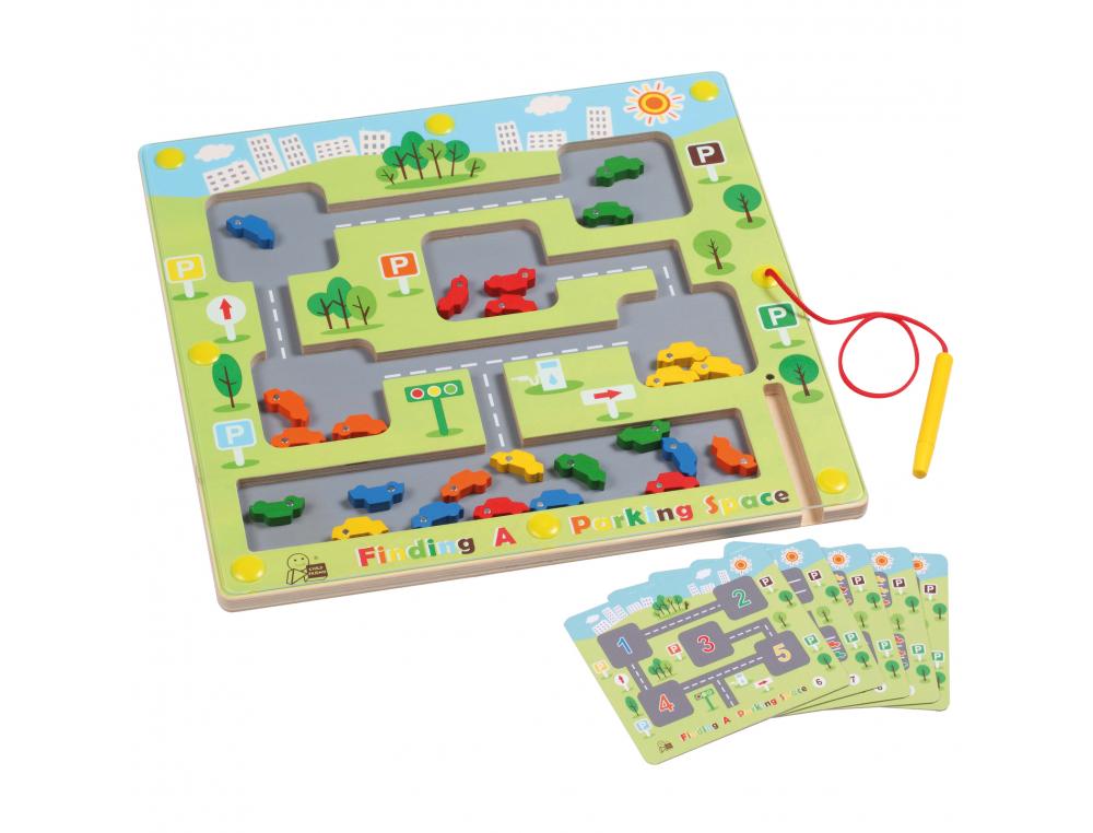 LE PARKING EDUPLAY TROUVE UNE PLACE POUR 25 VOITURES 5      PLAQUES RECTO VERSO EN BOIS   CONTREPLAQUE COLORIS ASSORTIS