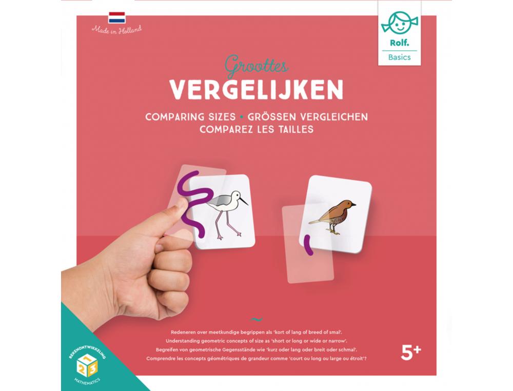SYMETRIE ET SPATIALISATION ROLF COMPARONS LES TAILLES 6  GRANDES PLANCHES THEMATIQUES  48 CARTES ET 1 MANUEL