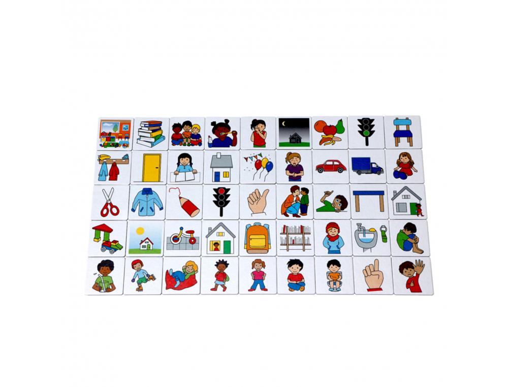 TABLEAU MURAL ENREGISTRABLE ROLF MON PARTENAIRE TANDEM 42 CARTES ET 1 MANUEL            PEDAGOGIQUE