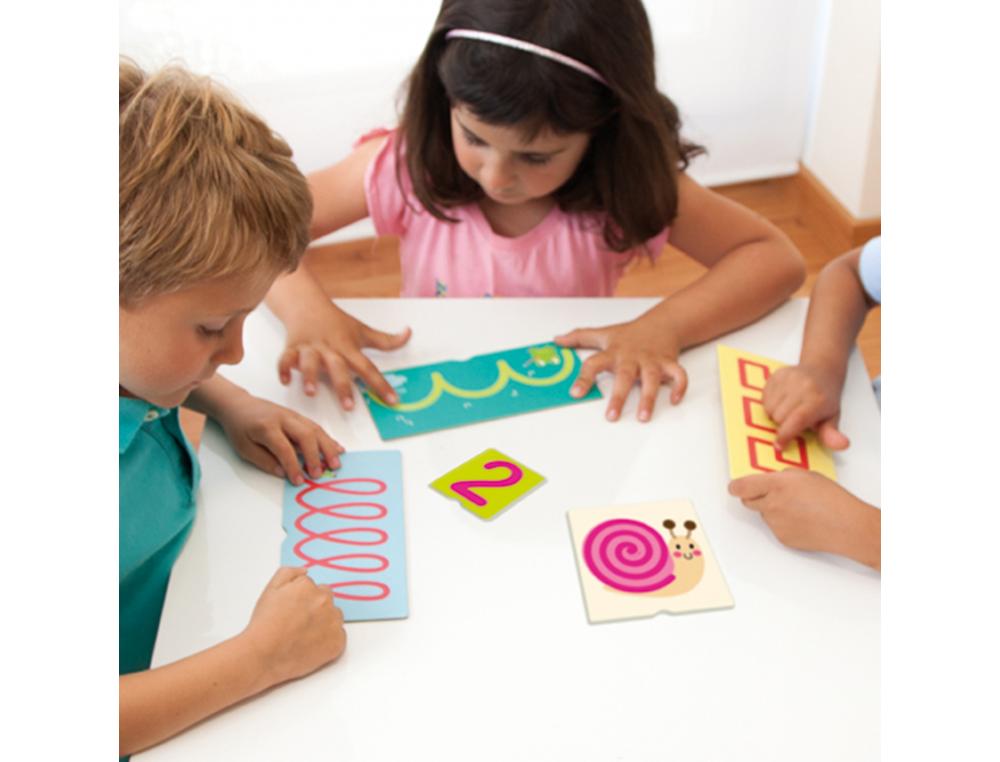 BESOINS SPECIFIQUES MATERIELS PEDAGOGIQUES AKROS FICHES     TACTILES SUR LES NUMEROS ET   PRE ECRITURE 23 FICHES