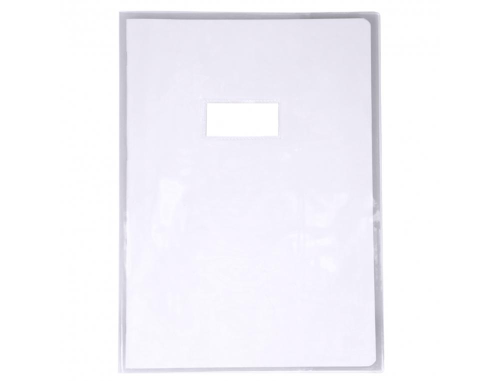 PROTEGE-CAHIER CLAIREFONTAINE 21X29,7CM PLASTIQUE 22/100E   CRISTAL INCOLORE