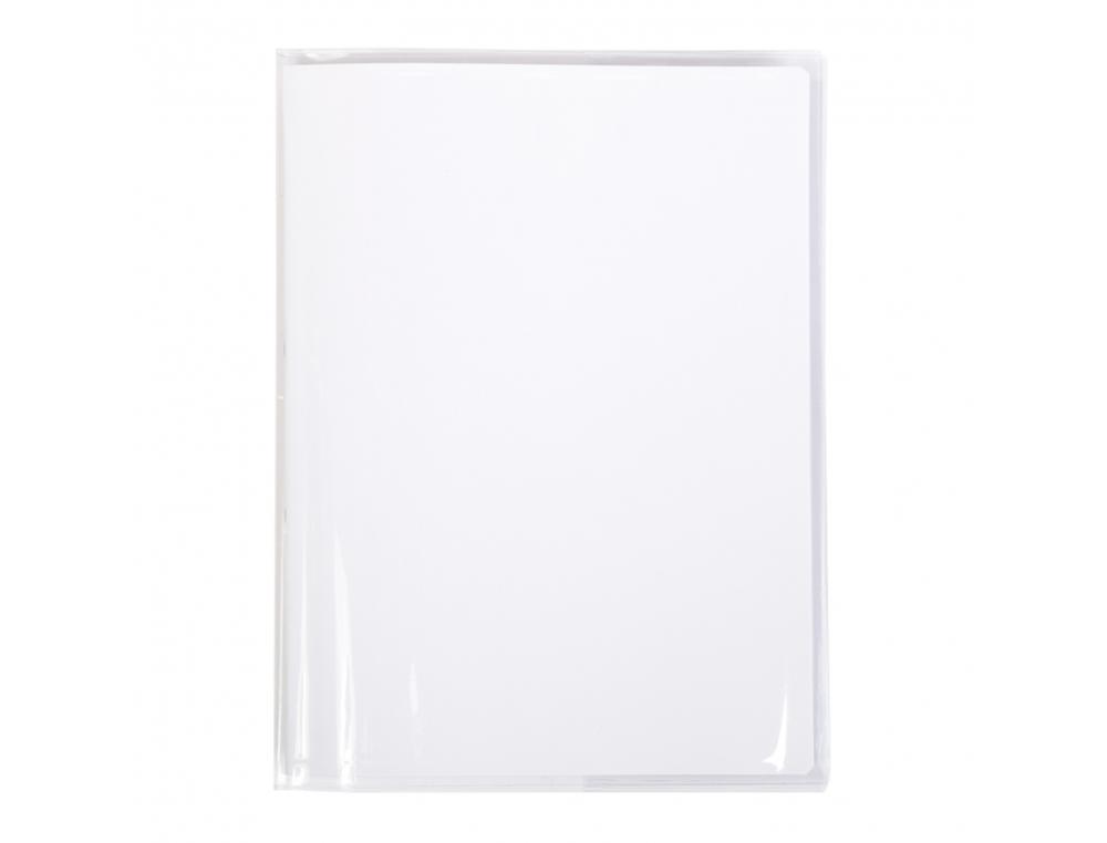 PROTEGE-CAHIER CLAIREFONTAINE 24X32CM PLASTIQUE 22/100E 2   RABATS CRISTAL INCOLORE