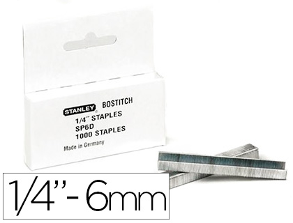 AGRAFE BOSTITCH SP6 BOTE 1000 UNITS