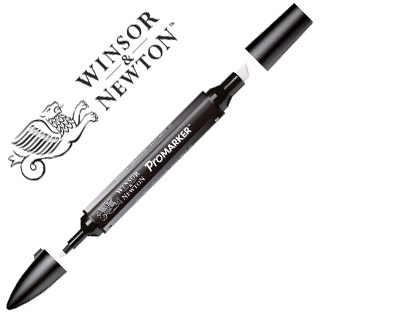 MARQUEUR MLANGEUR PROFESSIONNEL W&N PROMARKER 147 DOUBLE POINTE LARGE ET FINE